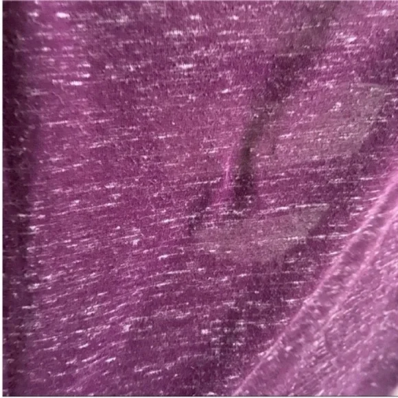 Victoria's Secret Sport tank top purple burnout stretchy bands - Picture 2 of 5